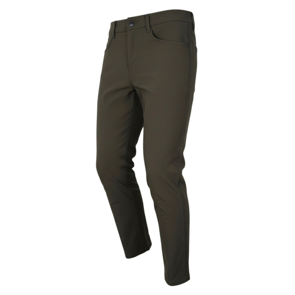 Vuori Meta Pants Mens 30 Dark Olive Green V430-S Stretch Performance Trousers